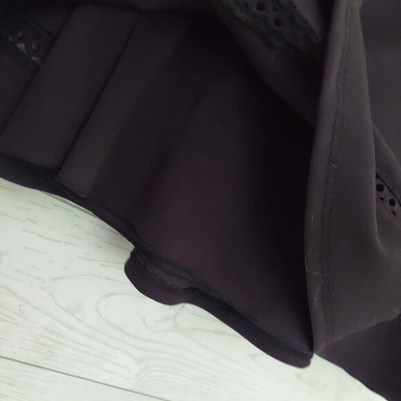 B. Darlin Black Skater Skirt Size 13/14 Mini Flare Skirt - Picture 3 of 7